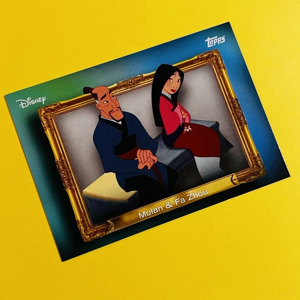 2026 Topps Disney Neon Mulan & Fa Zhou FF-6 Frame Film Insert‎ Disney